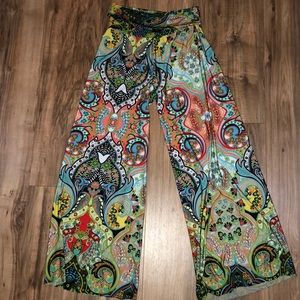 Bohemian palazzo pants